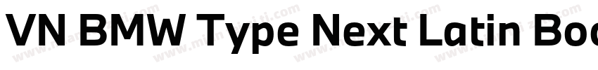 VN BMW Type Next Latin Book字体转换